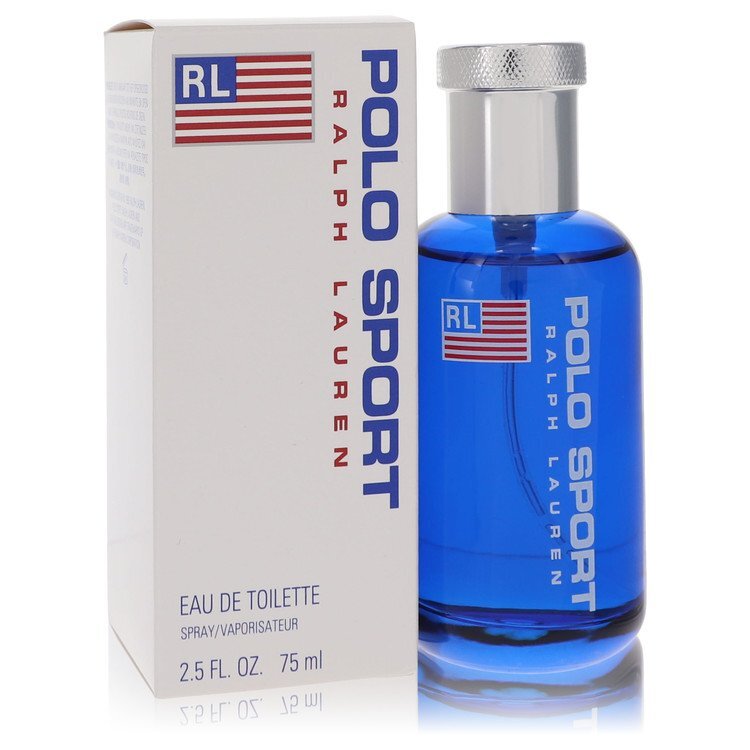 Ralph Lauren Polo Sport Eau De Toilette Spray 2.5 Oz Men - Fresh Outdoor Energy And Indoor Sophistication Blue Match