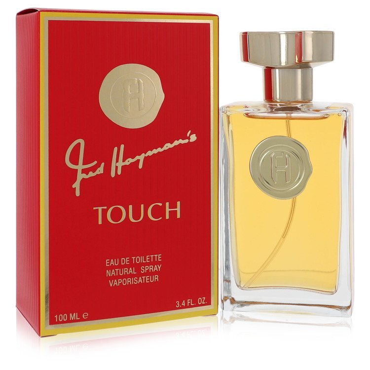 Touch By Fred Hayman Eau De Toilette Spray 3.3 Oz For Women - Floral Daytime Scent Gold and Yellow