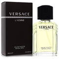 Versace L'Homme Eau De Toilette For Men Fresh Yet Warm Spicy Fragrance Blue Bottle