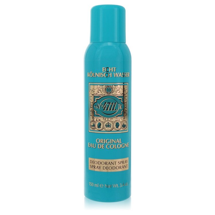 4711 By 4711 Deodorant Spray - Unisex Fresh Citrus Sandalwood Fragrance In Gold And Yellow Tones