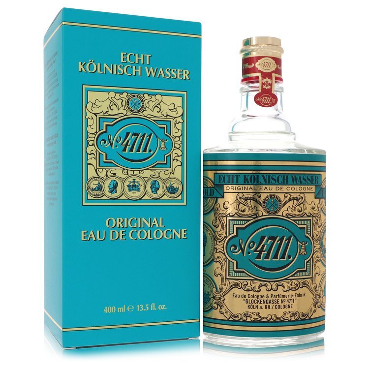 4711 By 4711 Eau De Cologne Unisex 13.5 Oz - Fresh Citrus And Sandalwood Everyday Fragrance Blue Match