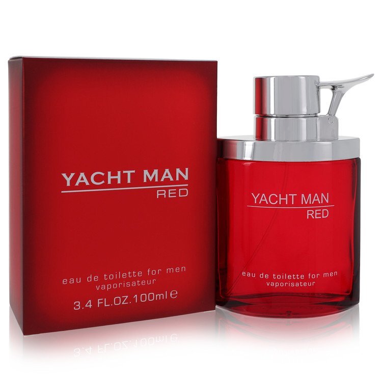 Yacht Man Red by Myrurgia Eau De Toilette Spray 3.4 oz (Men) by Myrurgia