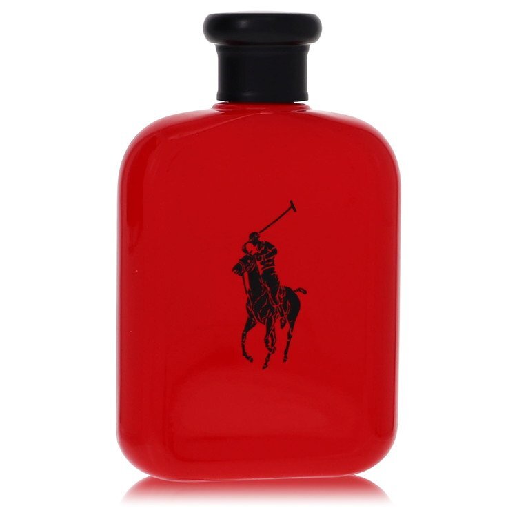Ralph Lauren Polo Red Eau De Toilette Tester For Men - Long Lasting Fragrance Red And Pink