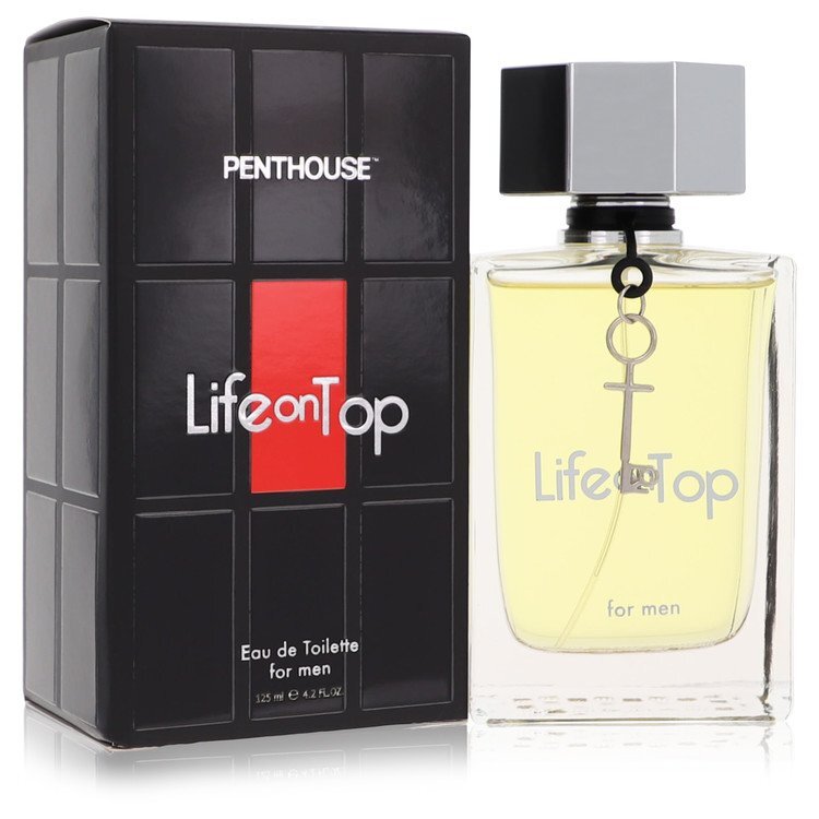 Penthouse Life On Top Eau De Toilette For Men - Warm Spicy Scent For Daily And Evening Wear, Blue Match