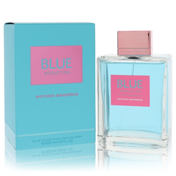 Antonio Banderas Blue Seduction - Floral Aquatic Fragrance for Women, Fresh and Confident, Blue Color Match