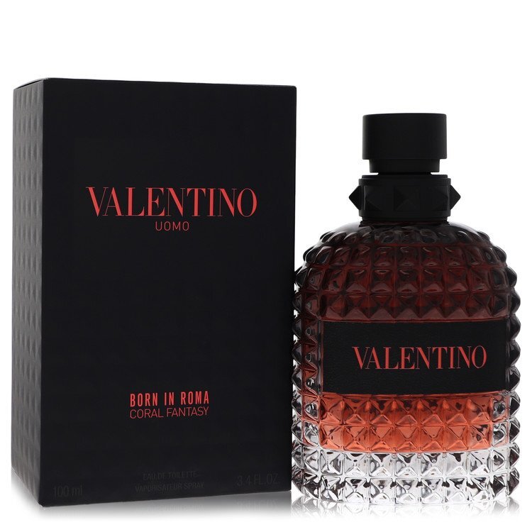 Valentino Uomo Born in Roma Coral Fantasy by Valentino Eau De Toilette Spray 3.4 oz (Men) by Valentino