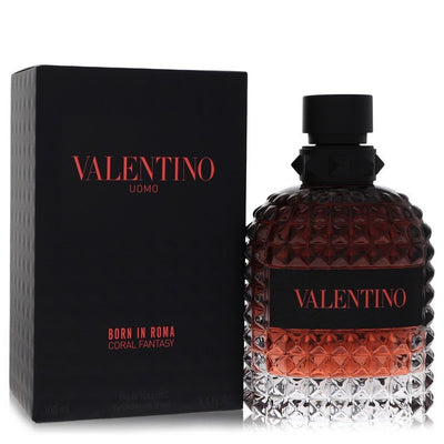 Valentino Uomo Born in Roma Coral Fantasy by Valentino Eau De Toilette Spray 3.4 oz (Men) by Valentino