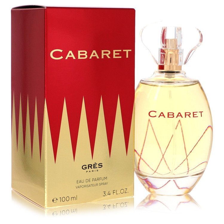 Parfums Gres Cabaret Eau De Parfum Spray 3.4 Oz Women Seductive Woody Floral Day And Evening Purple Color Match