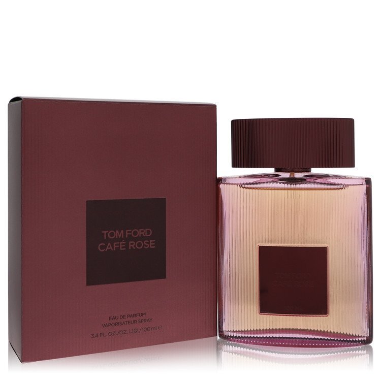 Tom Ford Café Rose by Tom Ford Eau De Parfum Spray 3.4 Oz Women - Earthy Floral Scent with Red and Pink Color Match