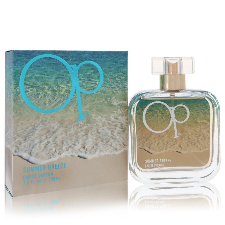 Ocean Pacific Summer Breeze Eau De Parfum Spray 3.4 oz For Women - Refreshing Coastal Scent With Blue Match