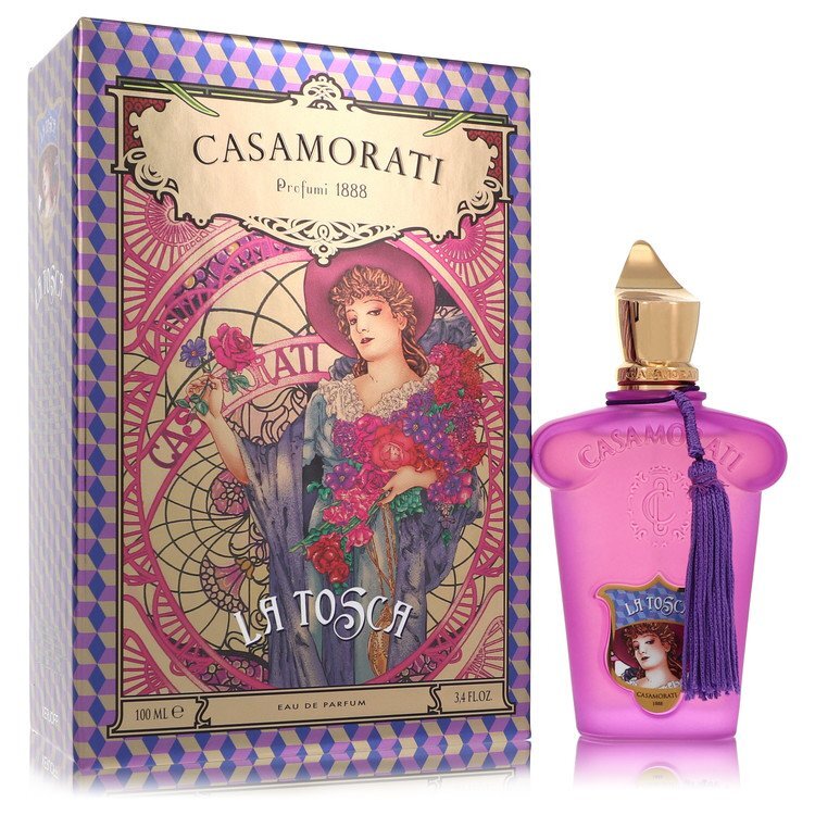 Xerjoff Casamorati 1888 La Tosca - Luxurious Floral Chypre Perfume For Women With Elegant Depth, Gold & Yellow Match