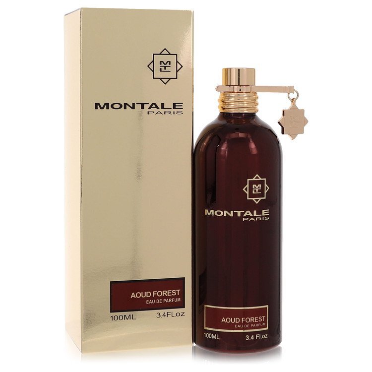 Montale Aoud Forest Unisex Eau De Parfum Spray 3.4 oz - Forest Inspired Citrus Floral Woody Scent Green