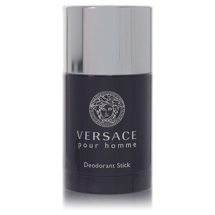 Versace Pour Homme Deodorant Stick 2.5 Oz Men - Timeless Aromatic Fougere Freshness With Gold and Yellow Accents