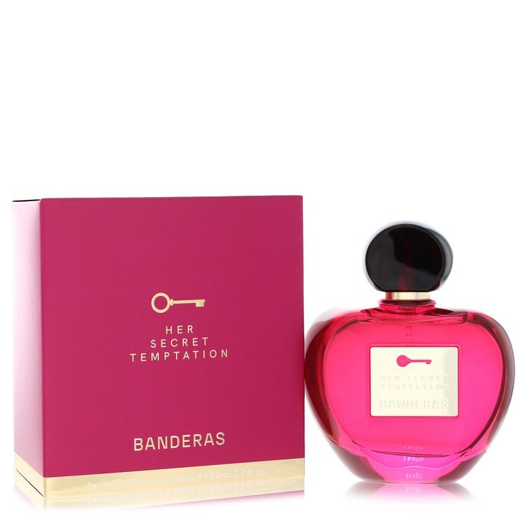 Antonio Banderas Her Secret Temptation - Seductive Floral Oriental Fragrance for Women With Warm Gold And Yellow Finish