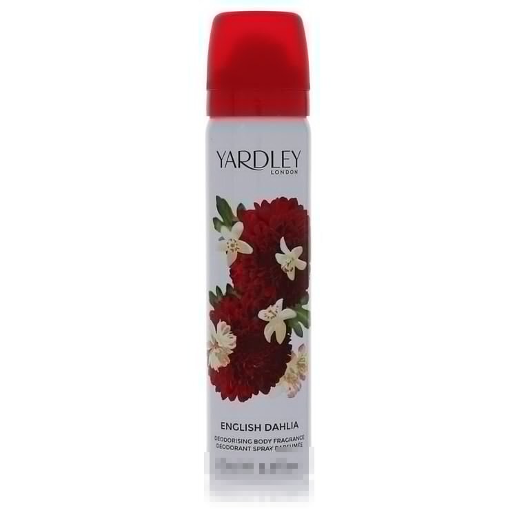 Yardley London English Dahlia Body Spray - Fruity Floral Scent For Women Pink Long Lasting Fragrance