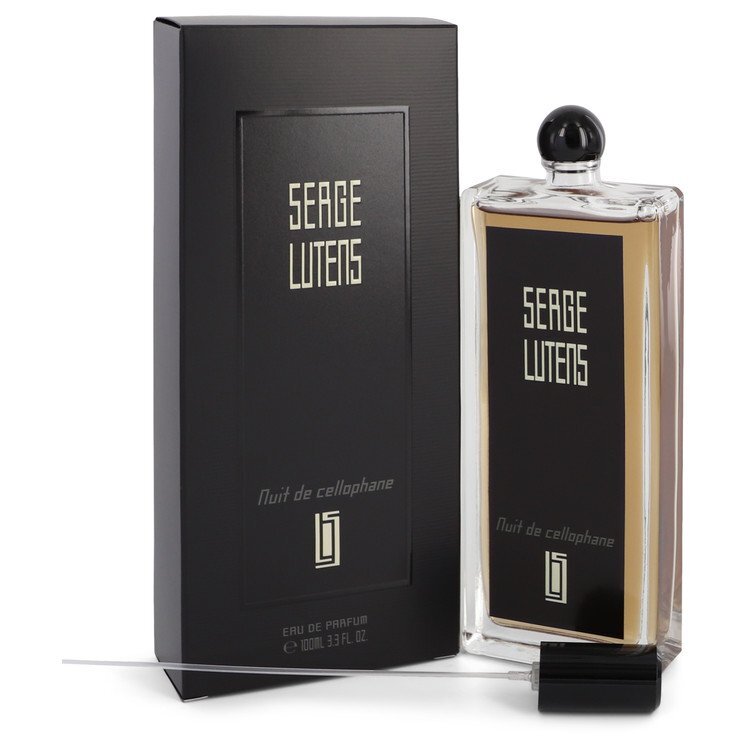 Serge Lutens Nuit De Cellophane Eau De Parfum Spray Unisex 3.3oz Parisian Night Floral Scent Pairs With Black And White