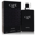 Riiffs Caf Noire Eau De Parfum For Men 3.4 Oz Late Night Paris Inspired Warmth And Spice Black And White