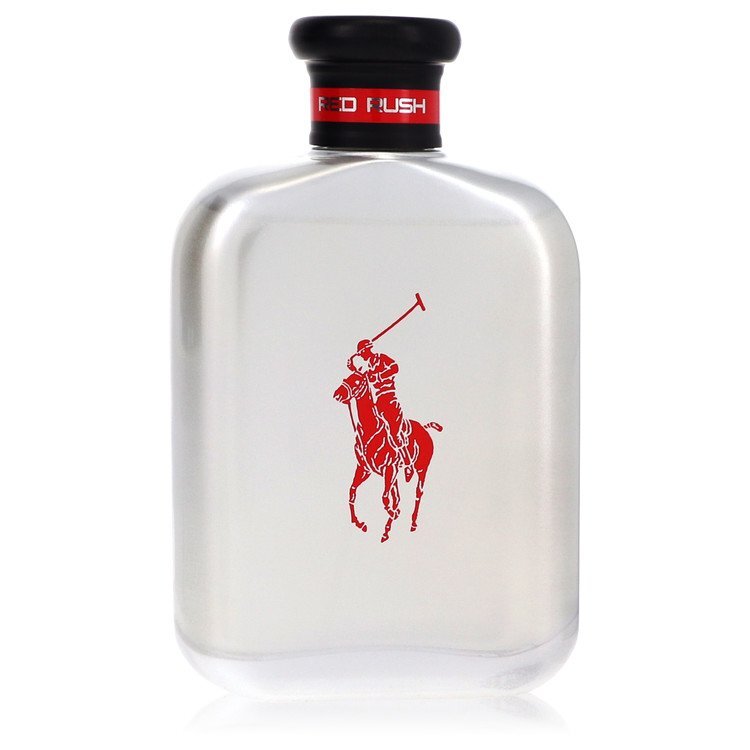 Ralph Lauren Polo Red Rush - Electrifying Aromatic Eau De Toilette For Men Red And Pink