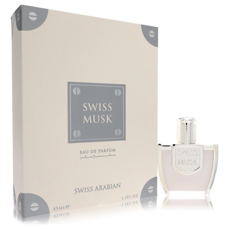 Swiss Arabian Swiss Musk - Versatile Unisex EDP With Fresh Floral Notes, Woody Depth And Musk Base, Blue Compatible