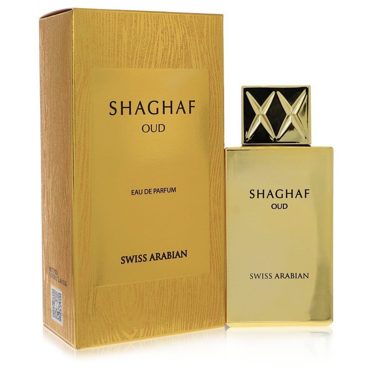 Shaghaf Oud By Swiss Arabian Eau De Parfum For Women - Rich Oriental Scent With Saffron Rose Oud Gold And Yellow Match