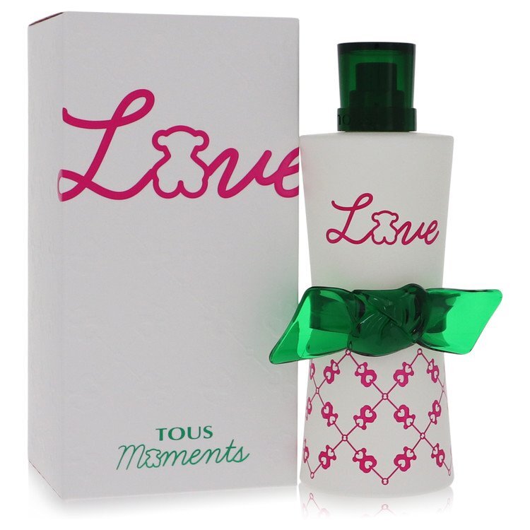 Tous Love Moments By Tous Eau De Toilette Spray 3 Oz Women - Romantic Floral Scent Color Match Gold And Yellow