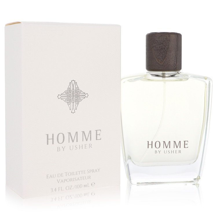Usher Usher Homme - Spicy Oriental Fragrance For Men With Sweet Fruit And Warm Spice, Gold And Yellow Match