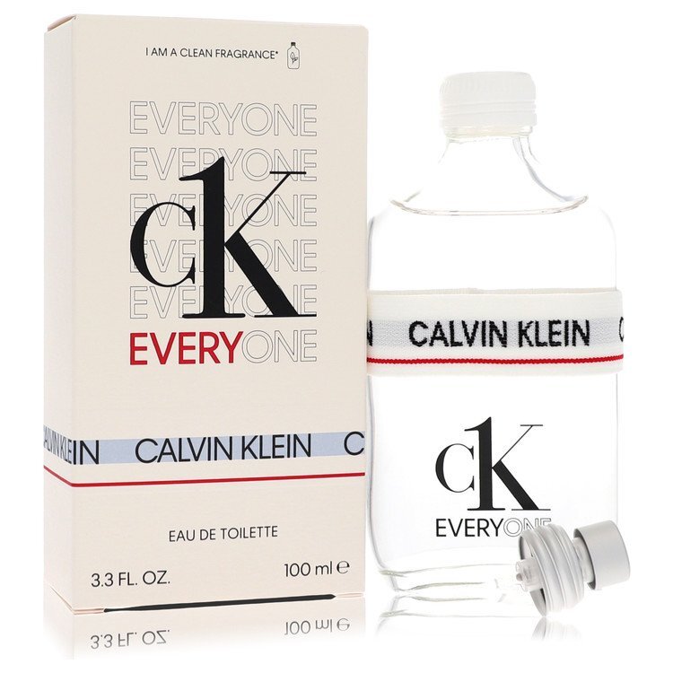 Calvin Klein CK Everyone Eau De Toilette Spray Unisex 3.3 oz - Bright, Everyday Unisex Fragrance With Blue Tea Heart