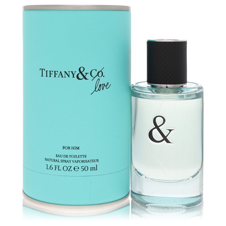 Tiffany And Love By Tiffany Eau De Toilette Spray - Bold Outdoor Male Fragrance With Mandarin Ginger And Cypress, Blue