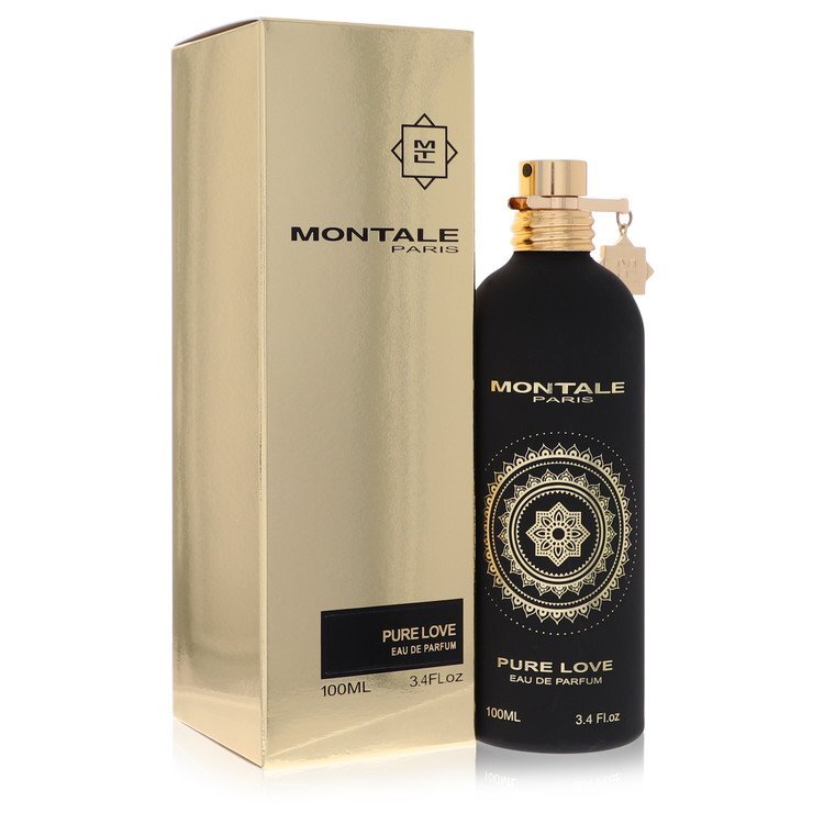 Montale Pure Love Eau De Parfum Spray Unisex 3.4 Oz Rose Scented Oriental Woody Fragrance Red And Pink Color Match