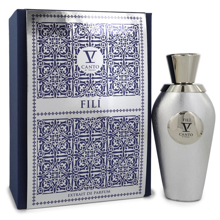 V Canto Fili V Extrait De Parfum Spray Unisex Bold Woody Citrus With Spice Leather And Amber Gold And Yellow Match