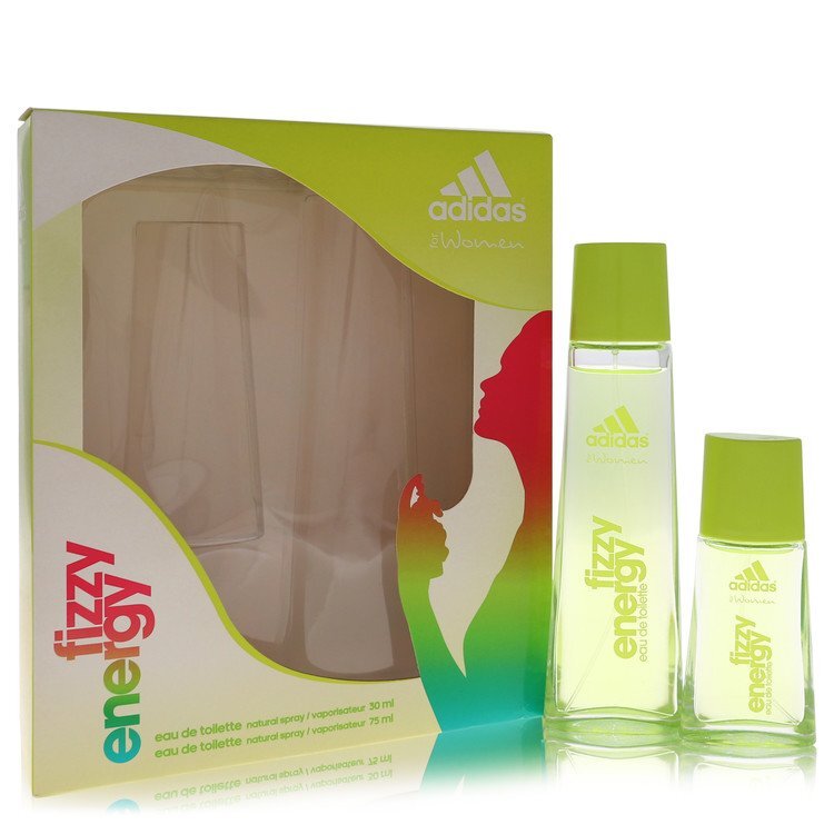 Adidas Fizzy Energy by Adidas Gift Set -- 2.5 oz Eau De Toilette Spray + 1 oz Eau De Toilette Spray (Women) by Adidas