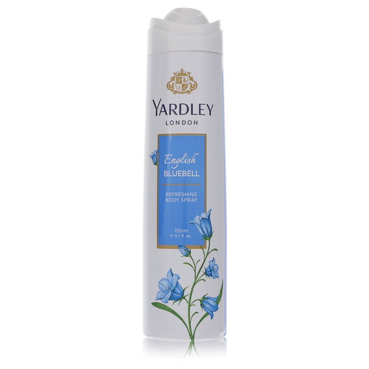 Yardley London English Bluebell Body Spray Tester - Long Lasting Floral Fragrance That Pairs With Blue