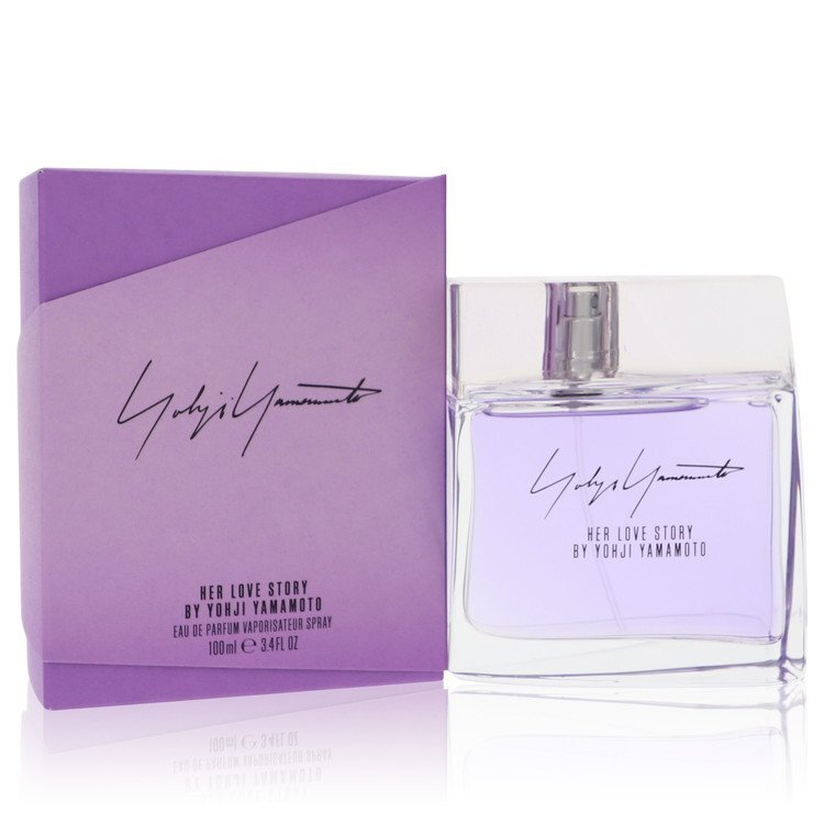 Yohji Yamamoto Her Love Story Eau De Parfum Spray 3.4 Oz Women - Sweet Bright Feminine Fragrance Gold Yellow Color Match