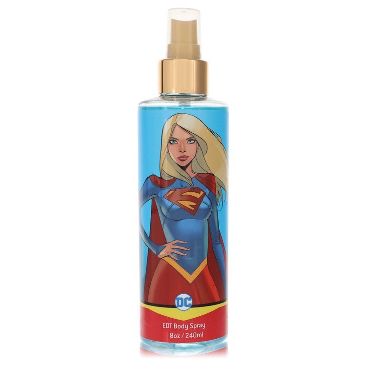 DC Comics Supergirl Eau de Toilette Spray 8 oz Women - Blue Inspired Bold Fragrance With Fruity Notes