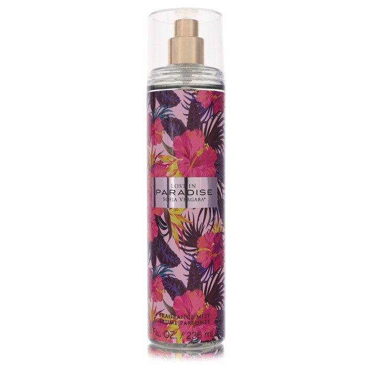 Sofia Vergara Lost In Paradise By Sofia Vergara Fragrance Mist - Vibrant Fruity Floral Oriental Scent For Women Pink Color Match