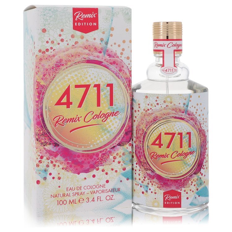 4711 Remix Neroli Eau De Cologne Spray Unisex Citrus Floral Fragrance For Daily Wear Gold And Yellow Match