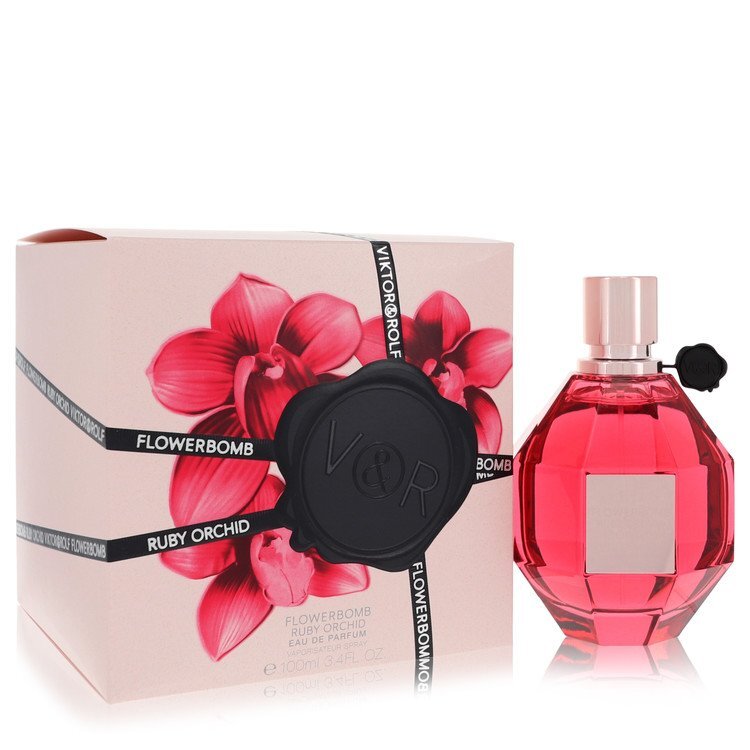 Viktor and Rolf Flowerbomb Ruby Orchid - Enchanting Floral Bouquet That Radiates a Red and Pink Color Match