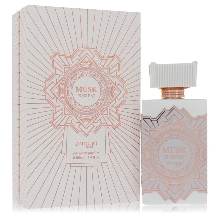 Afnan Musk Is Great Extrait De Parfum Spray 3.4 Oz Unisex - Long Lasting Musk Forward Scent