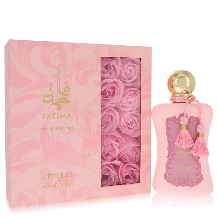 Afnan Fatima Extrait De Parfum 3.4 Oz For Women Long Lasting Refined Fragrance Gold And Yellow
