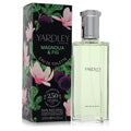 Yardley London Magnolia and Fig Eau De Toilette Spray 4.2 Oz for Women - Floral Fruity Elegance with a Green Match