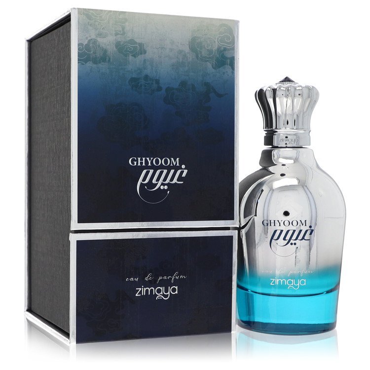 Afnan Zimaya Ghyoom Eau De Parfum Spray Unisex 3.4 Oz - Versatile Everyday Scent For All Black And White