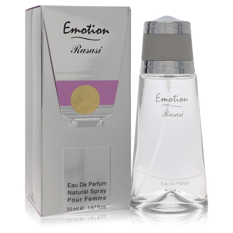 Rasasi Emotion Eau De Parfum Spray 1.7 Oz For Women - Versatile Day To Night Luxury Scent Purple Color Match