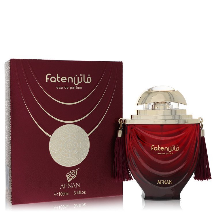 Afnan Faten Maroon by Afnan Eau De Parfum Spray (Unisex) 3.4 oz (Women) by Afnan