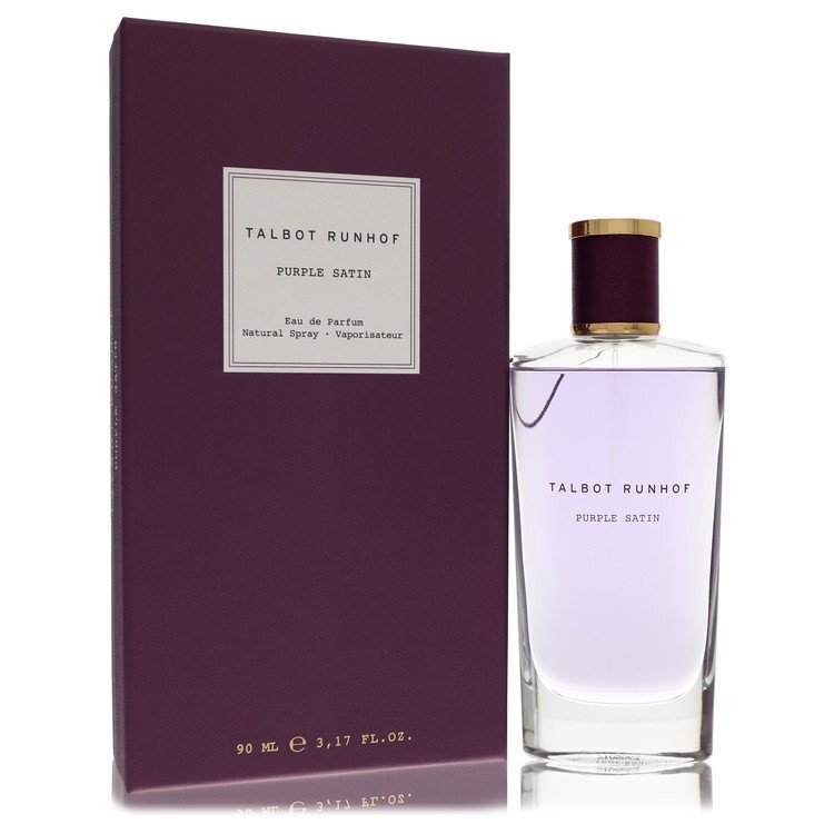 Talbot Runhof Purple Satin Eau De Parfum For Women 3.17 Oz - Luxurious Modern Fragrance Purple Bottle