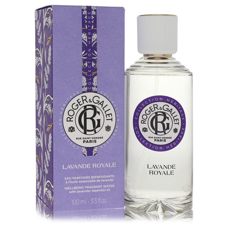 Roger & Gallet Lavande Royale Eau Fraiche Spray Unisex 3.3 Oz - Lavender Forward Refresh For Everyday Wear Purple Match
