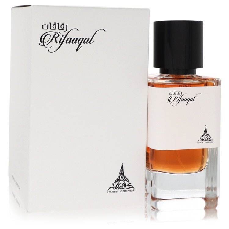 Paris Corner Rifaaqat Eau De Parfum Spray Unisex 2.8 Oz - Versatile Everyday Elegance For Black And White Style