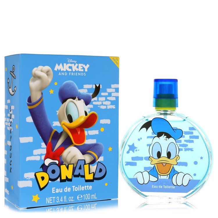 Disney Donald Duck Eau De Toilette Spray 3.4 Oz For Men - Bright Everyday Fragrance Blue Color Match