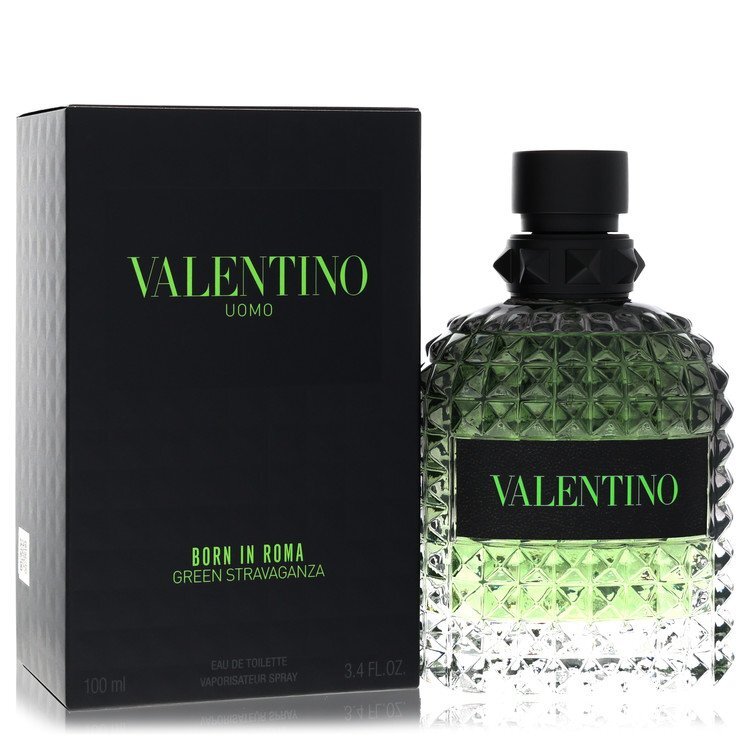 Valentino Uomo Born In Roma Green Stravaganza - Sophisticated Green Scent For Men Green Color Match